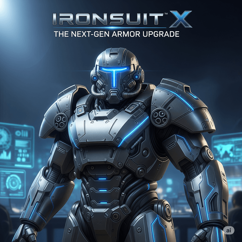 IronSuit X: The Next-Gen Armor Upgrade